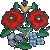 hungarian folk motif – kalocsai minta