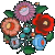 hungarian folk motif – kalocsai minta